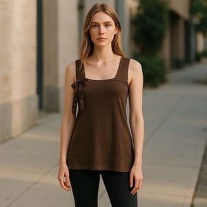 NWT Arden B Square Neck Tank Top Size M Medium $48